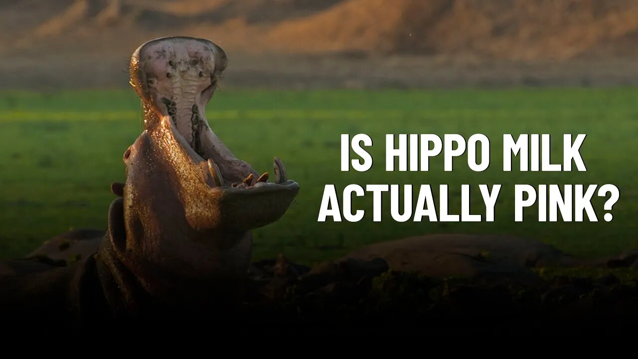 Hippo Milk - Revealing the Surprising Pink Factor!