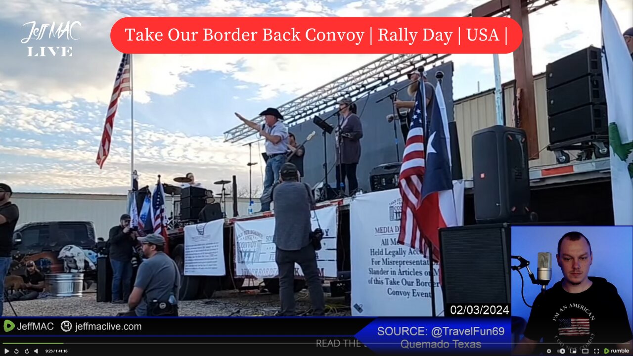 Take Our Border Back Convoy | Rally Day | USA |