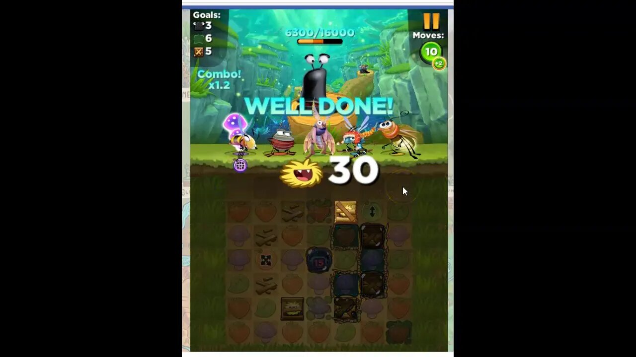 Best Fiends Level 205 Audio Talkthrough