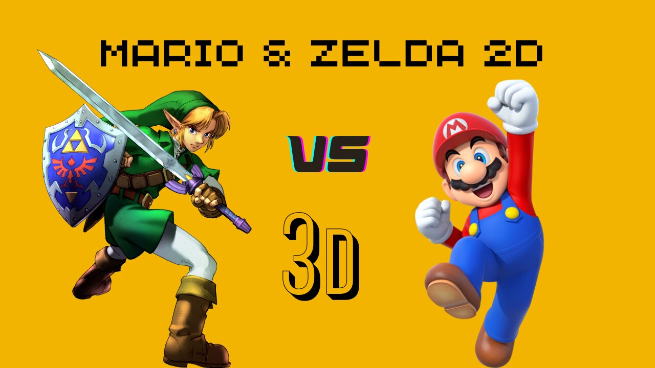 Is Mario & Zelda better in 2D or 3D?