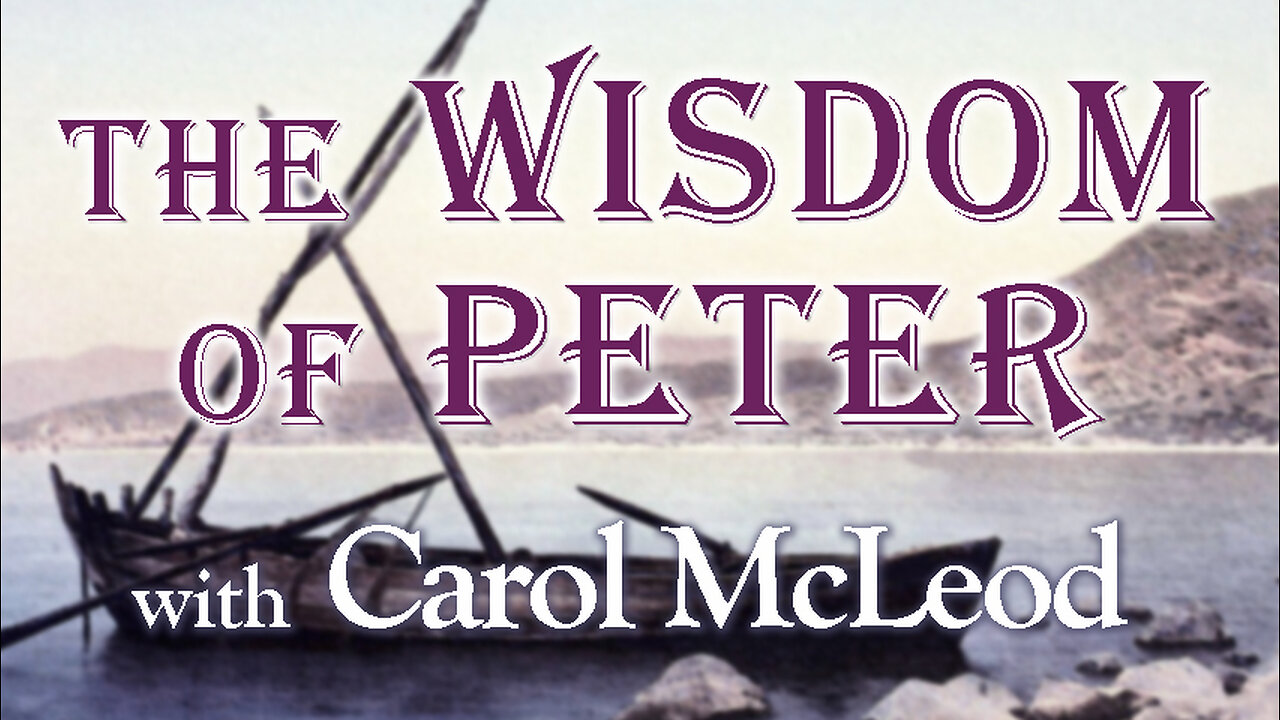 The Wisdom Of Peter - Carol McLeod on LIFE Today Live