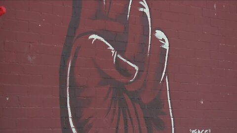 New 'Peace Cleveland' mural aims to address rise in gun violence across Northeast Ohio