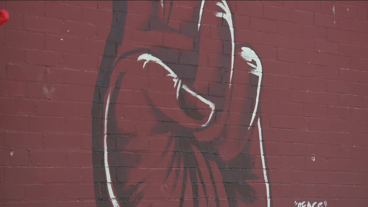 New 'Peace Cleveland' mural aims to address rise in gun violence across Northeast Ohio