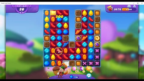FRIENDS Level 177 Talkthrough, Candy Crush Friends Saga, 34 Moves 0 Boosters
