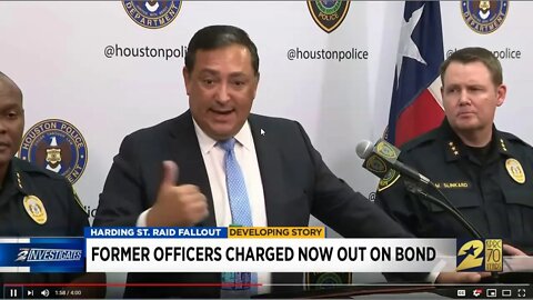 Houston Police Chief Lies To Defend Officer Goines Lying - Police Corruption