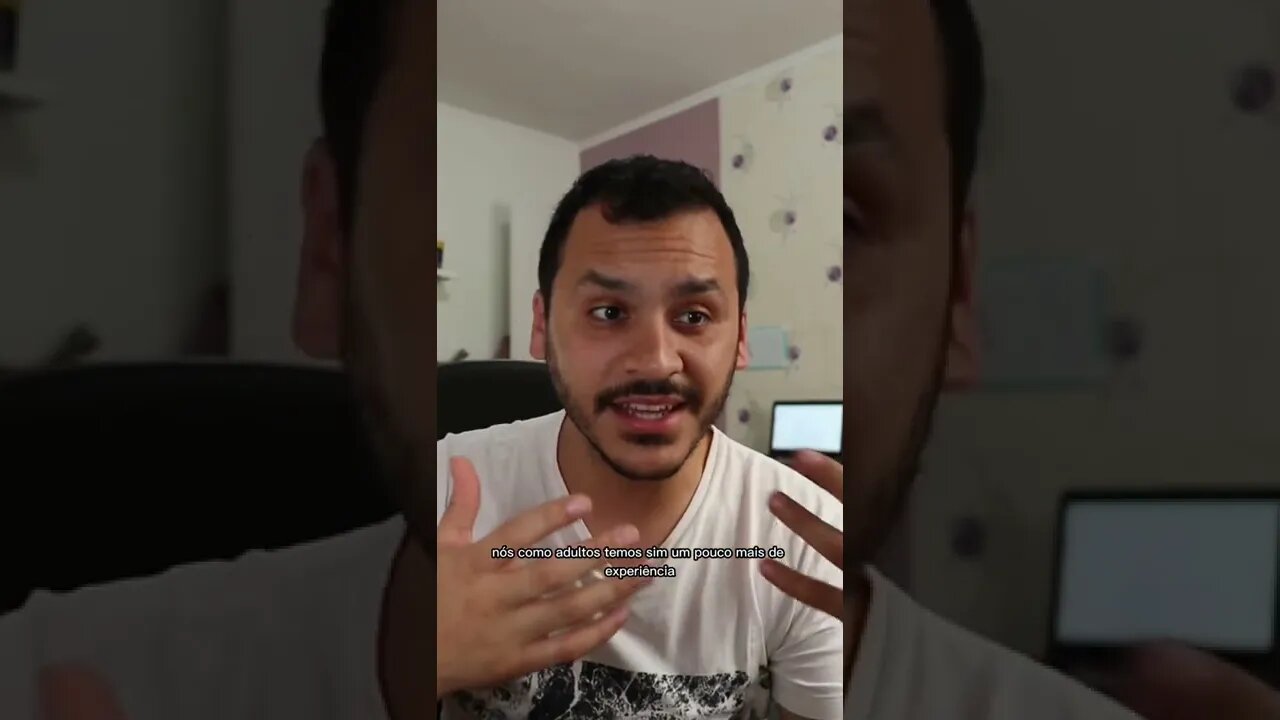 Os adultos não tem a resposta pra tudo na vida
