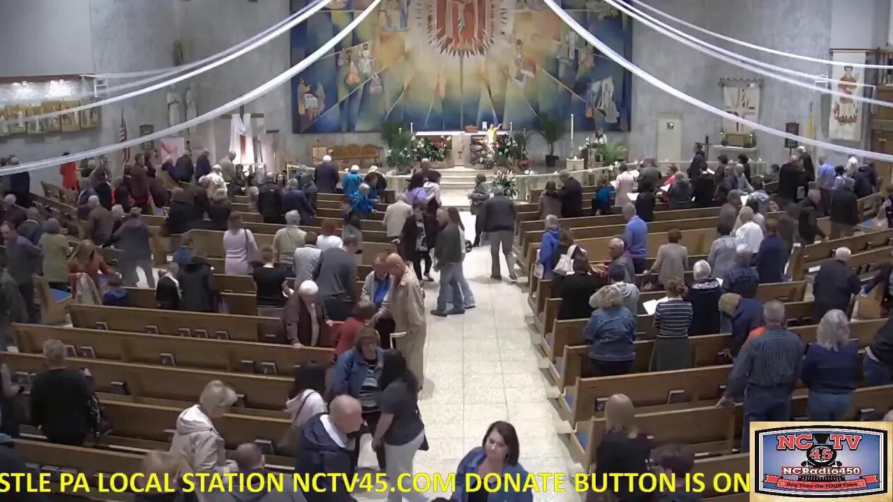 NCTV45 CATHOLIC MASS HOLY SPIRIT PARISH (ST VITUS) 4 PM SATURDAY APRIL 22 2023