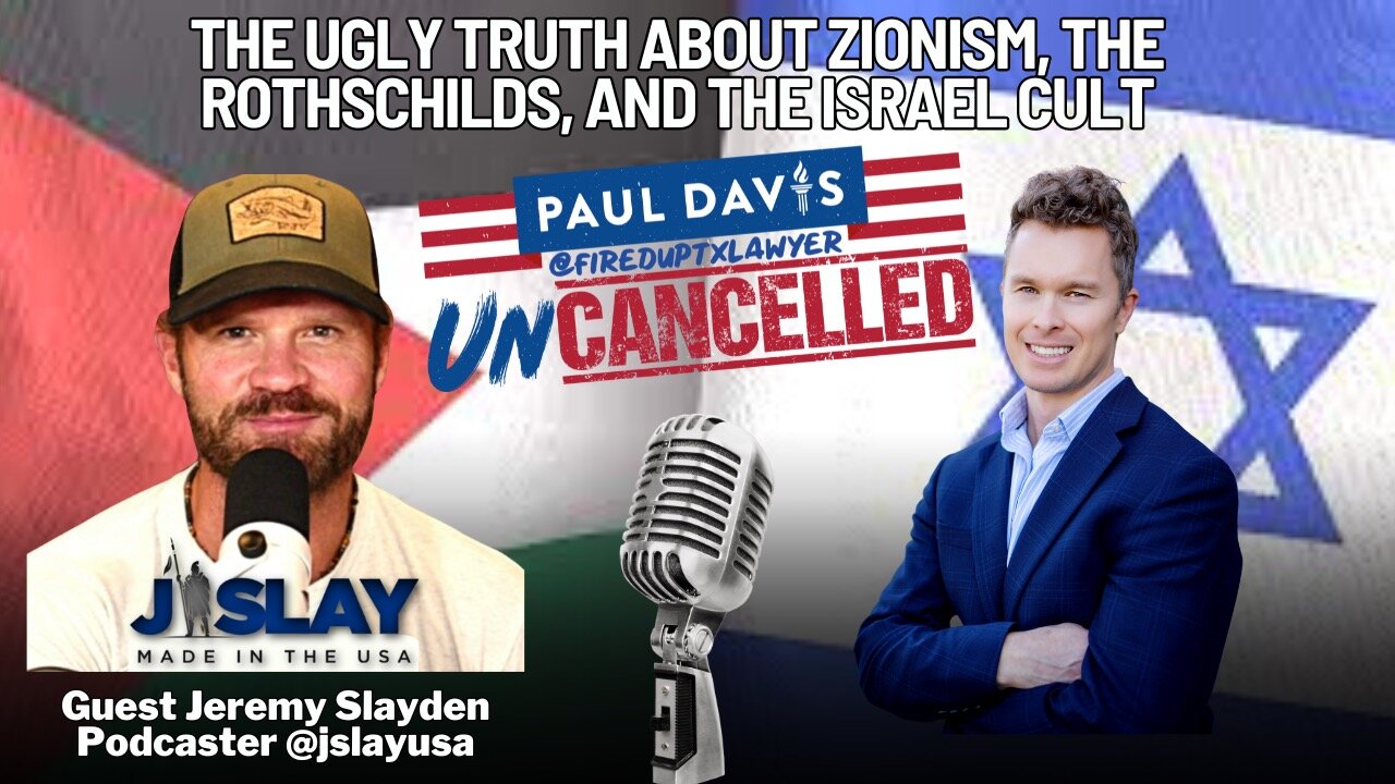 LIVE! Little Known Facts about Israel the Rothschilds, and Palestine | Paul Davis