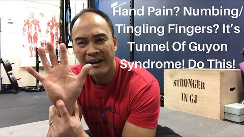 Hand Pain? Numbing/Tingling Fingers? It’s Tunnel Of Guyon Syndrome! Do This! | Dr Wil & Dr K