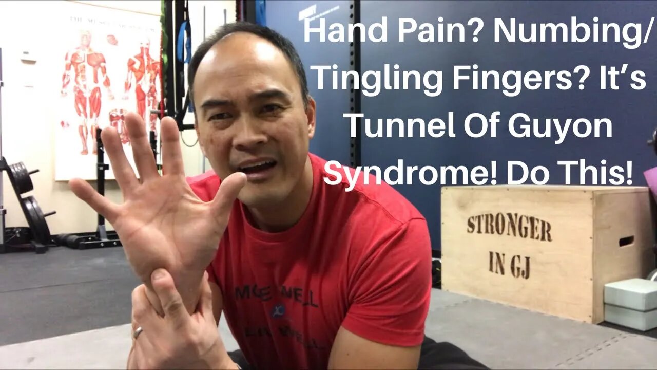 Hand Pain? Numbing/Tingling Fingers? It’s Tunnel Of Guyon Syndrome! Do This! | Dr Wil & Dr K