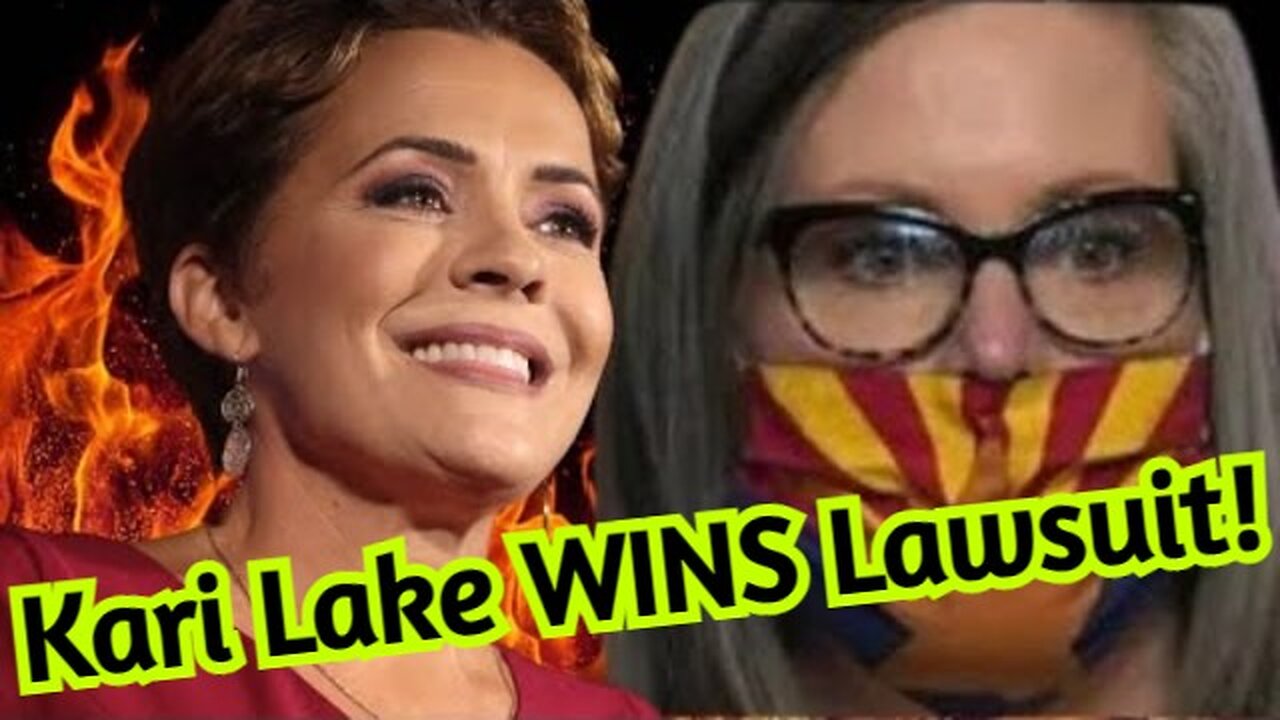 Breaking: Kari Lake WINS Lawsuit! Judge RULES AGAINST Katie Hobbs!