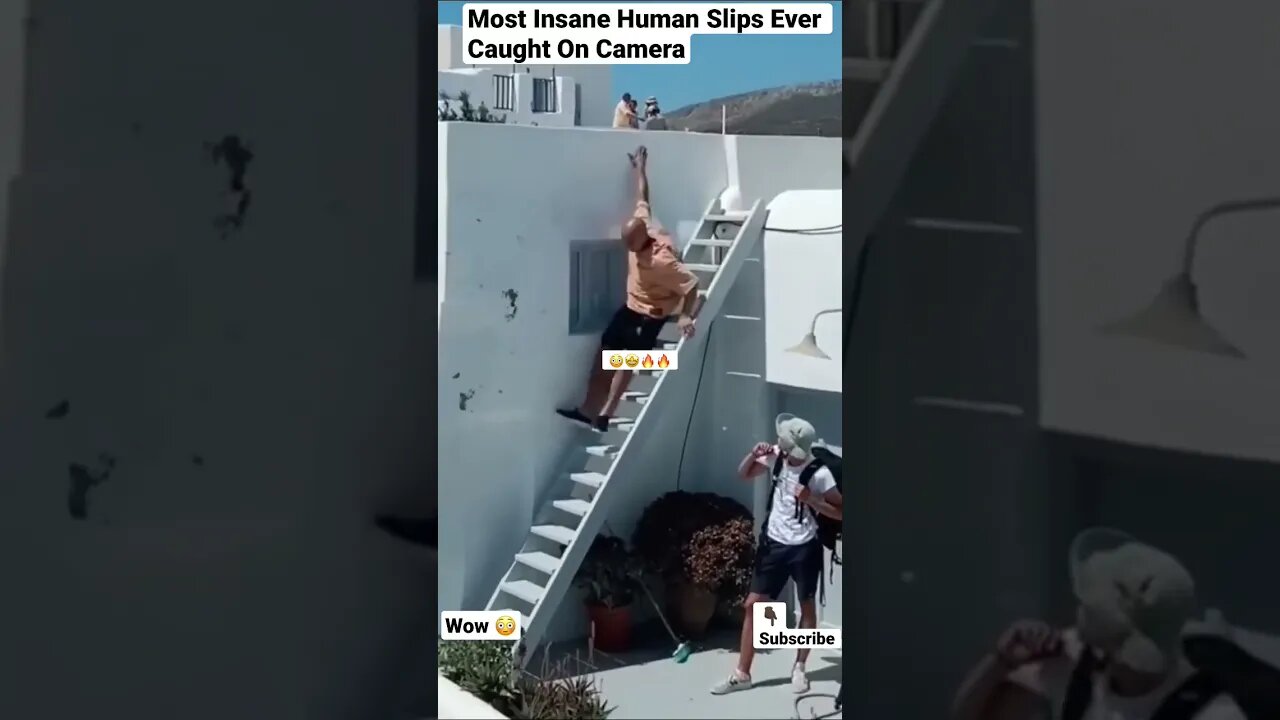 Most Insane Human Slips Ever Caught On Camera #shorts #fun #funny #human #funnyvideo #funnymoments