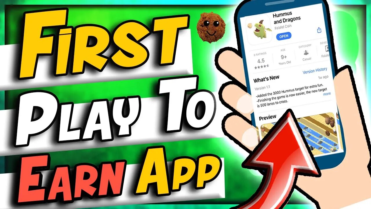 Falafel Token Low Cap Altcoin Gem (First Active Play To Earn App)