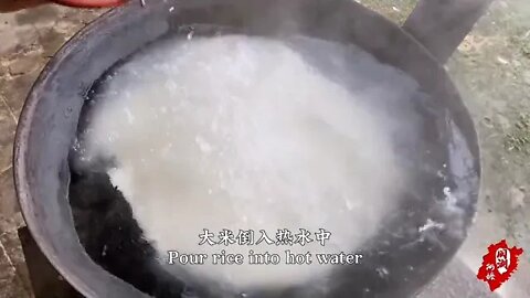 Ancestral instruments for 50 years, ancient method of brewing rice wine!! 1