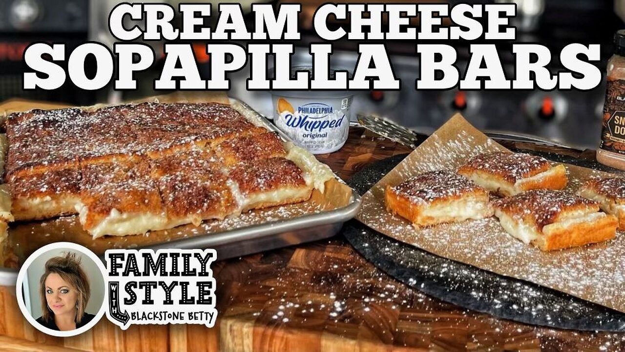 Cream Cheese Sopapilla Bars | Blackstone Griddles