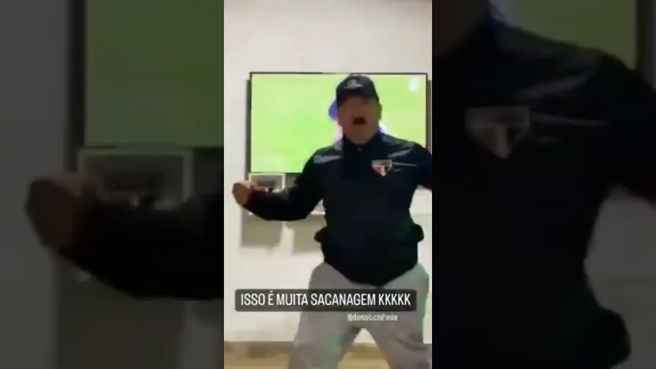 SACANEANDO O TORCEDOR DO SÃO PAULO 🤣😅😂#shorts #saopaulo