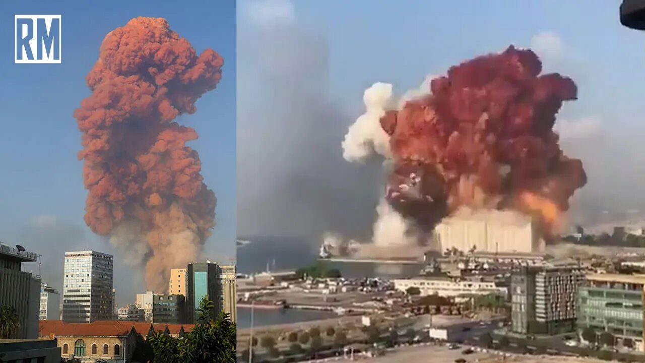 BREAKING: Huge Explosion In Beirut, Lebanon