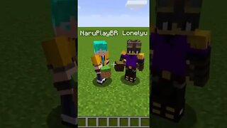 MINECRAFT: ATHOS CORTANDO OS AMIGUINHOS #shorts