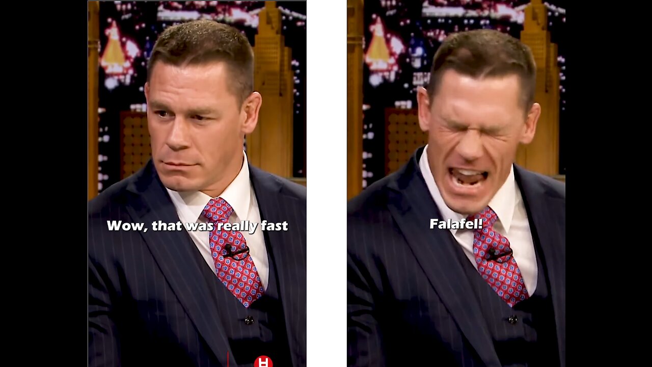 😂🤣Wait for the Falafell - John Cena is a Legend on Mad Lib Theater Funny Moments