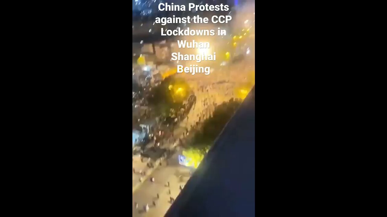 China Protests the CCP Lockdowns