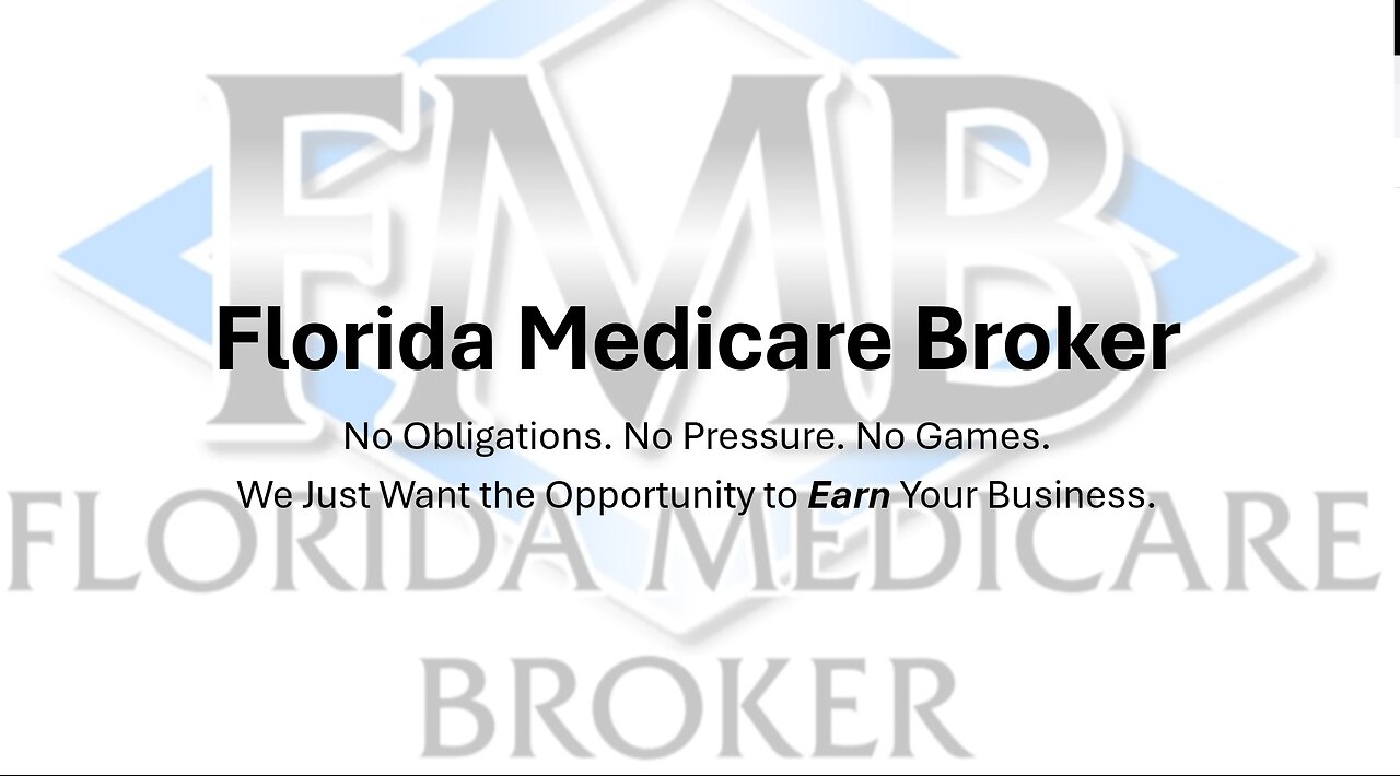 Medicare 2025 with Florida Medicare Broker!