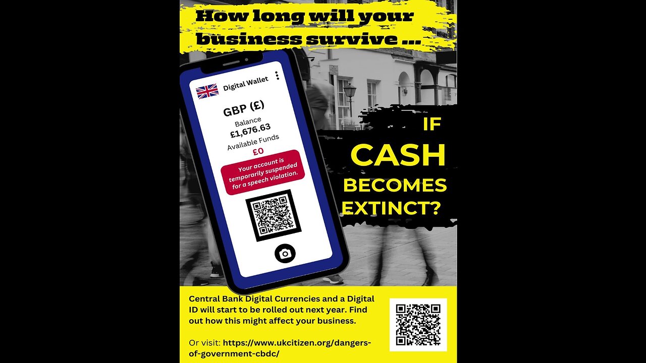 $/£ CBDC Warning From UK Citizen