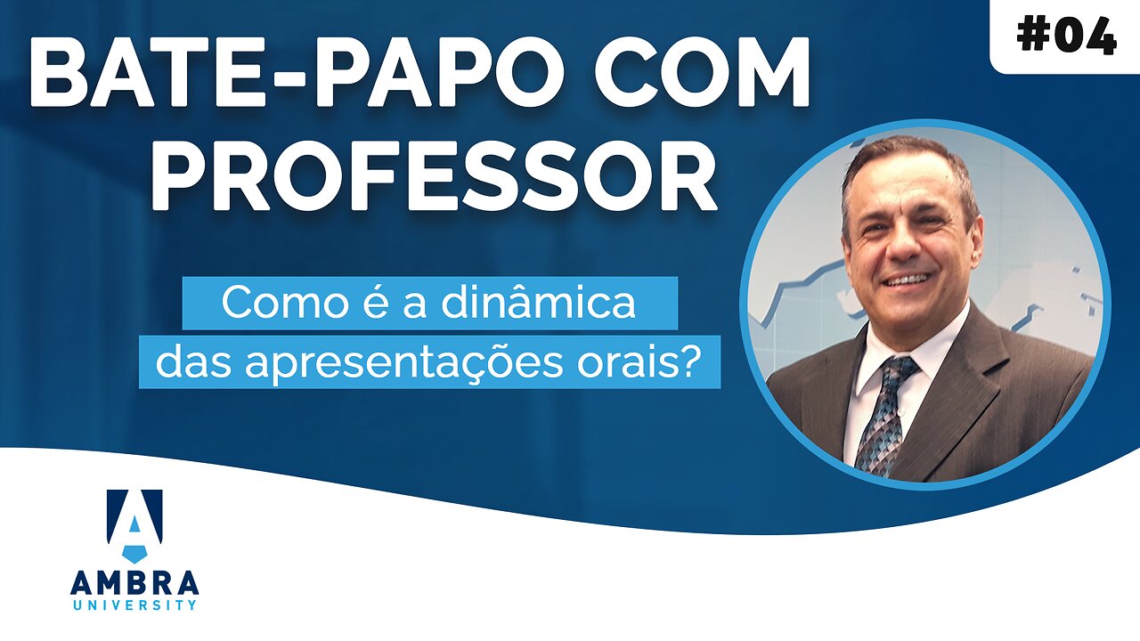 Douglas de Castro fala sobre a dinâmica das apresentações orais #02 Bate-papo com Professor