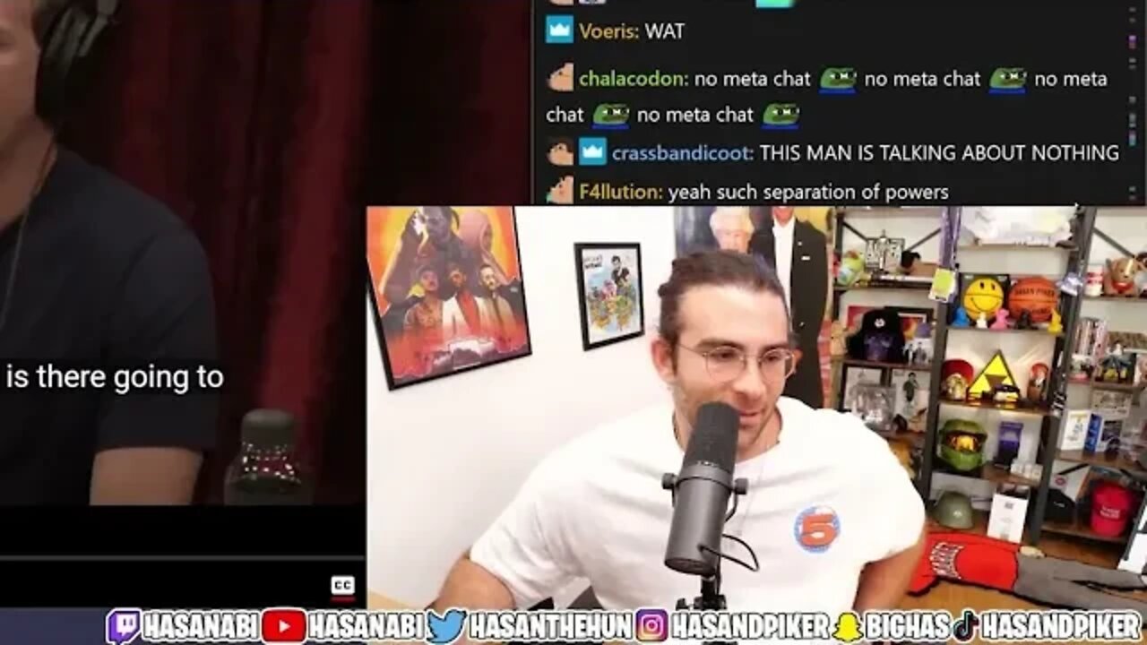 Hasanabi Reacts to Joe Rogan and Mark Zuckerberg