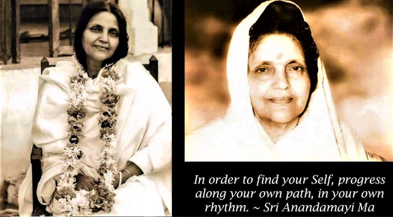 A MANTRA-MEDITATION & HEALING SESSION WITH ANANDAMAYI MA*A GREAT GURU-HEALER-SAINT*