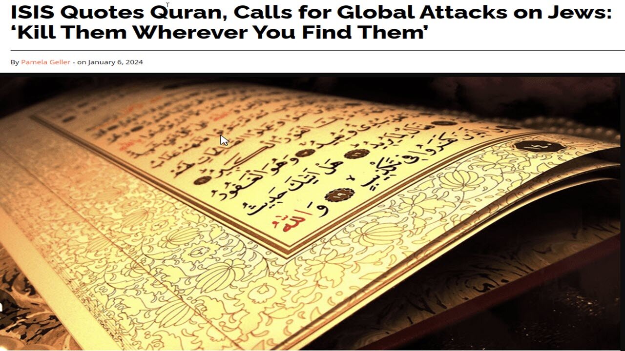 Jeff Sanow - Christianity vs. Islam: Christ's message - Love & Peace. Mo's message - Kill Them...!