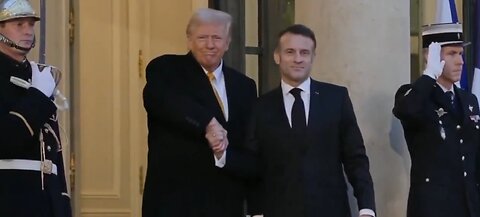LIVE @6:30pm Est: Trump Goes To France & Emasculates Weak Macron