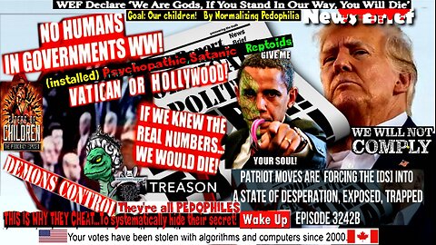 Ep. 3242b - Patriot Moves Are Forcing The [DS] Into A State Of Desperation, Exposed, Trapped