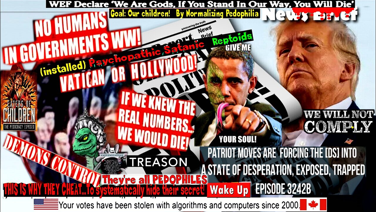 Ep. 3242b - Patriot Moves Are Forcing The [DS] Into A State Of Desperation, Exposed, Trapped