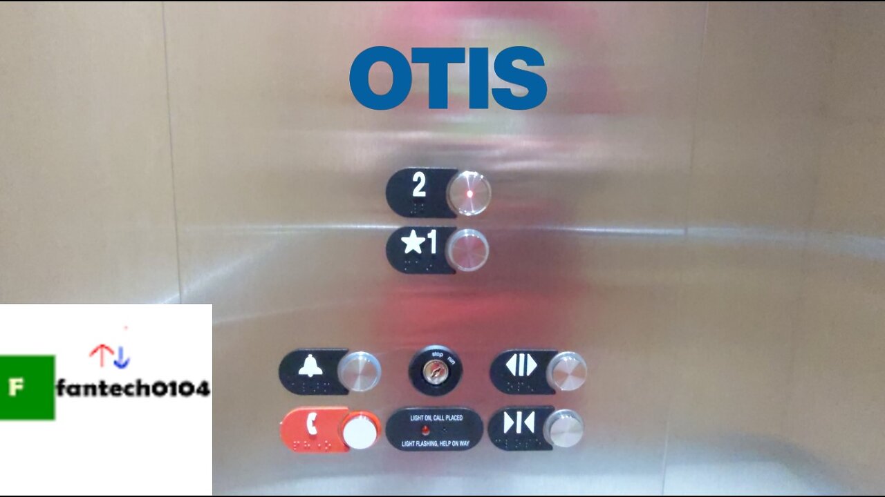 Otis Gen2 Traction Elevator @ Wildwood Crest Public Library - Wildwood Crest, New Jersey