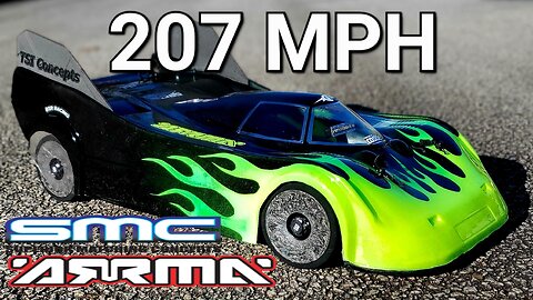 World's Fastest Arrma Limitless GT 207 MPH