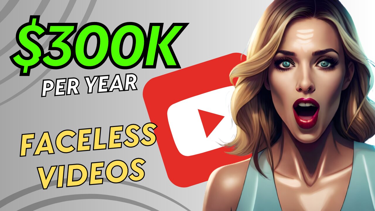 MY SECRET TO MAKING $300K/YEAR ON YOUTUBE WITH AI AND FACELESS VIDEOS! (MAKE MONEY ONLINE IN 2023)