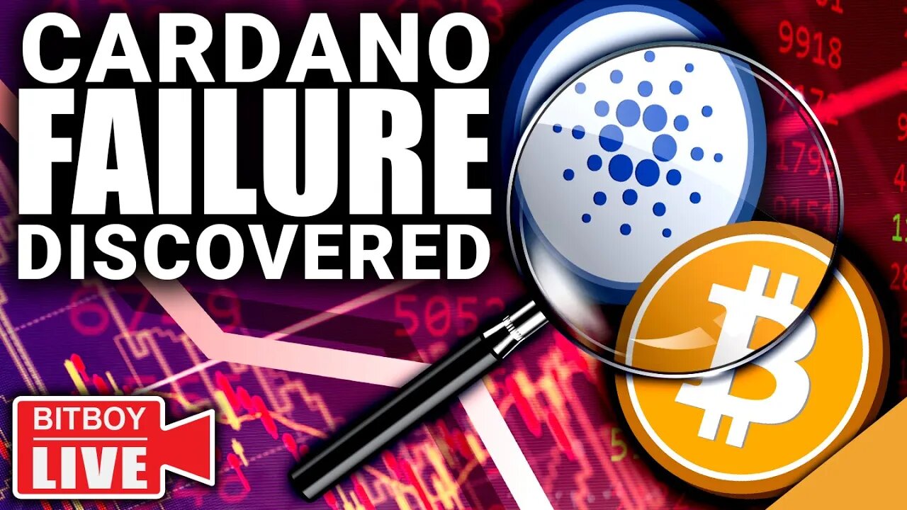 Bitcoin Falls by 550 Million (Cardano Failure Discovered)