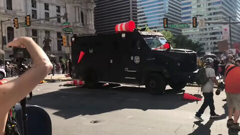 Philadelphia Protesters Take On MRAP