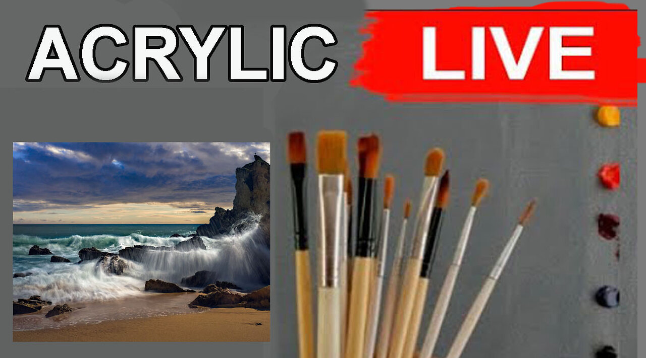 Painting a Landscape with Acrylics