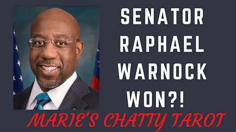 Senator Raphael Warnock Won?! Did He Really?