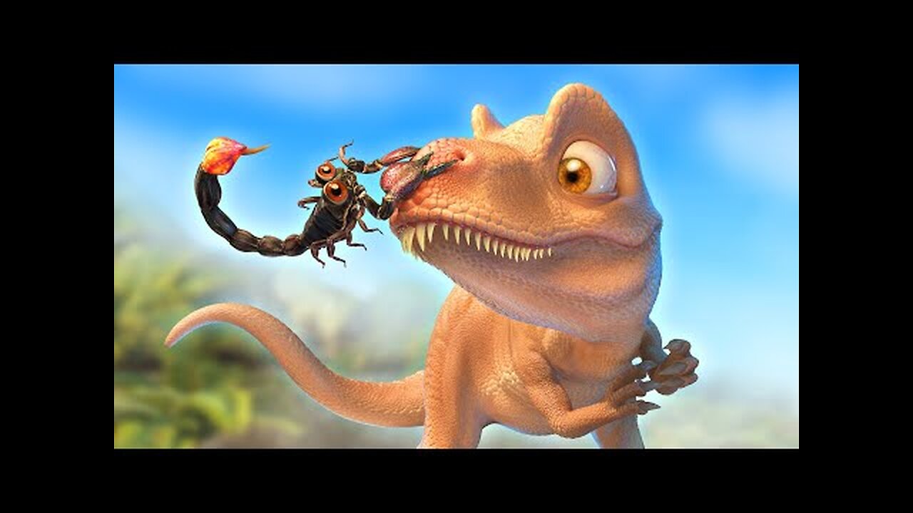 Rexy meets the Mountain King - Funny Dinosaur Cartoon for Families