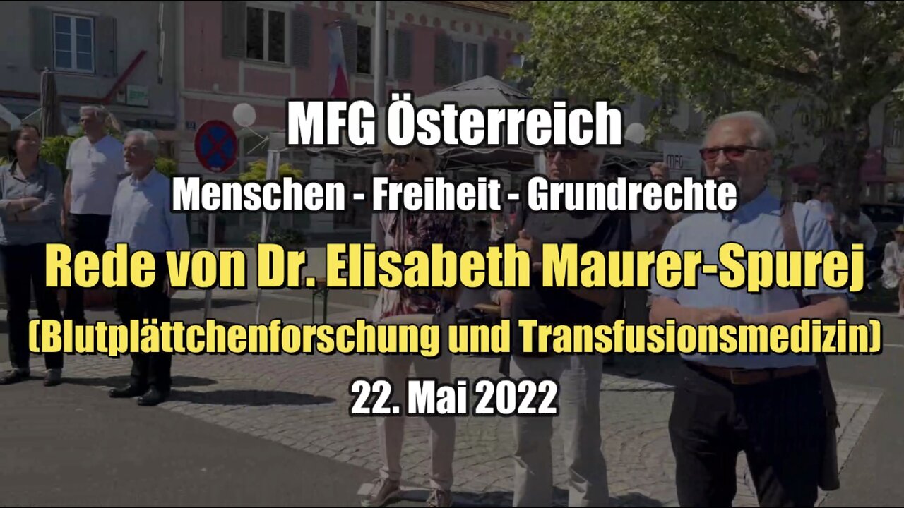 MFG Österreich: Dr. Elisabeth Maurer-Spurej (Blutplättchenforschung und Transfusionsmedizin)