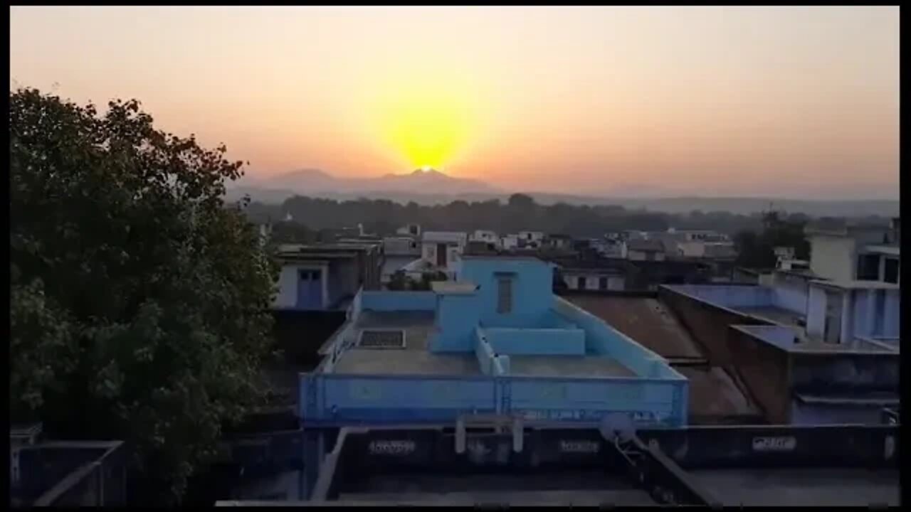 sunrise over Bera Garh