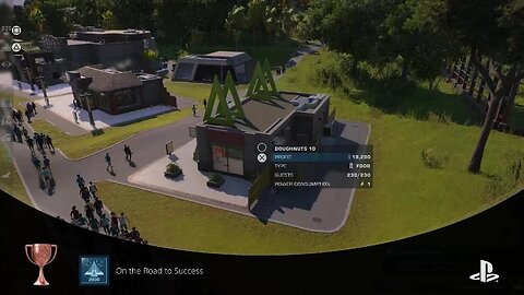 Jurassic World Evolution 2 Alright got 2000 guest