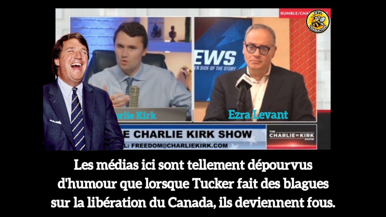 Comment les médias ont réagit à la suite de la venue de Tucker Carlson un Alberta, Canada.