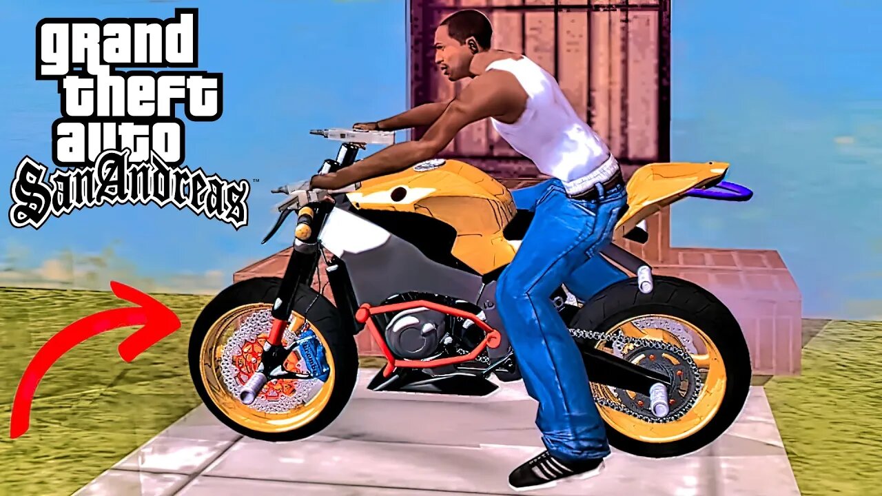 Secret Honda CBR 1000RR Stunt Bike Location in GTA San Andreas (Cheat Code)