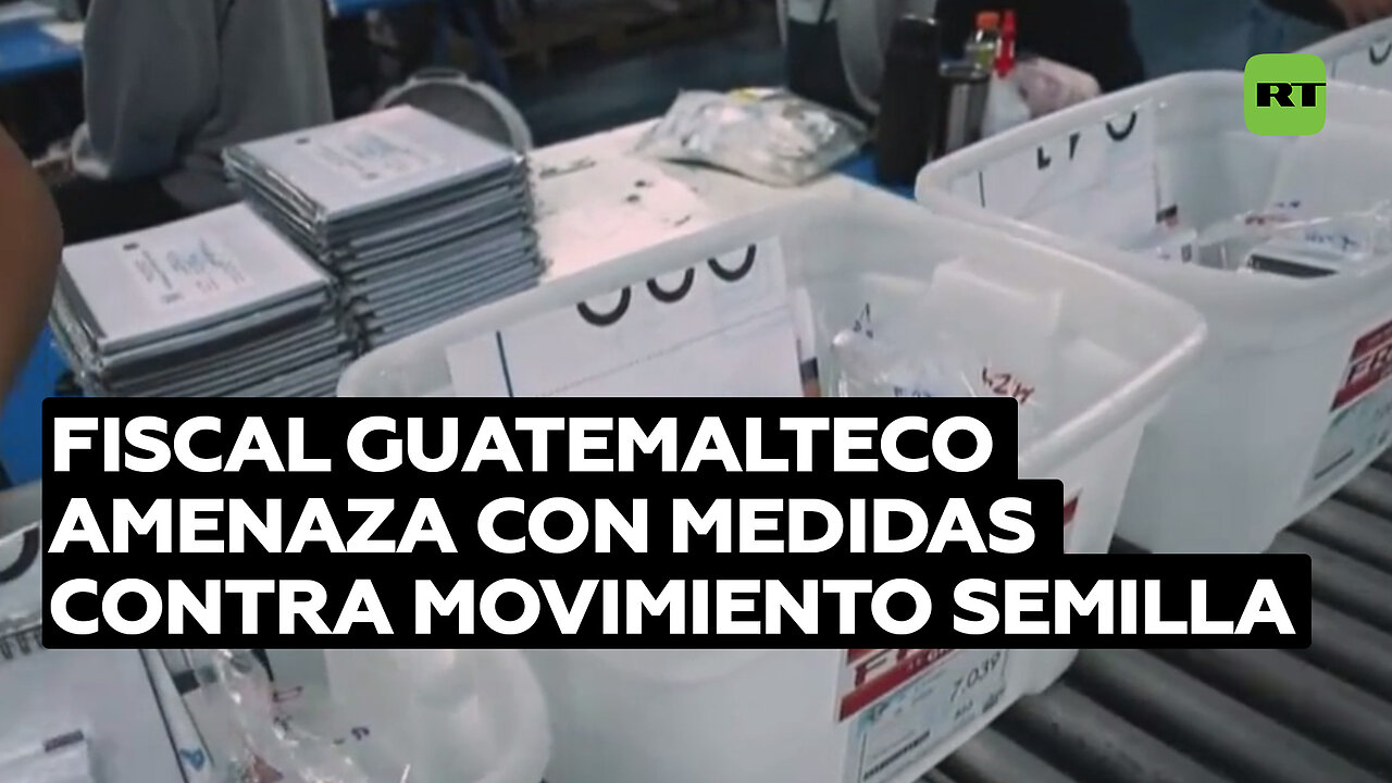 La Fiscalía de Guatemala advierte detenciones contra el Movimiento Semilla tras las elecciones