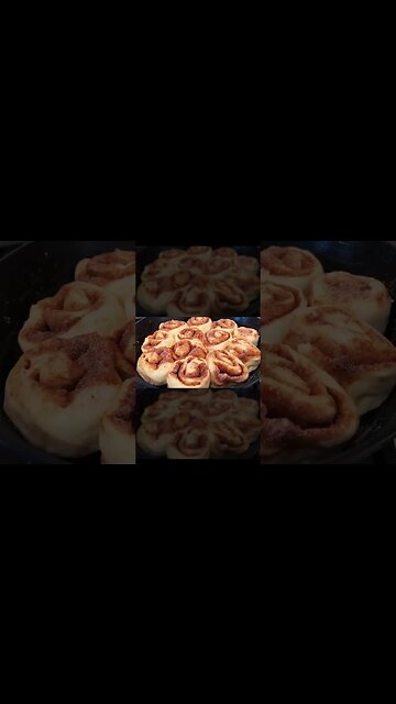 Sourdough Cinnamon Rolls (WILD SOURDOUGH) #shorts