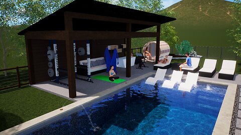 BioHacking Swimming Pool Backyard