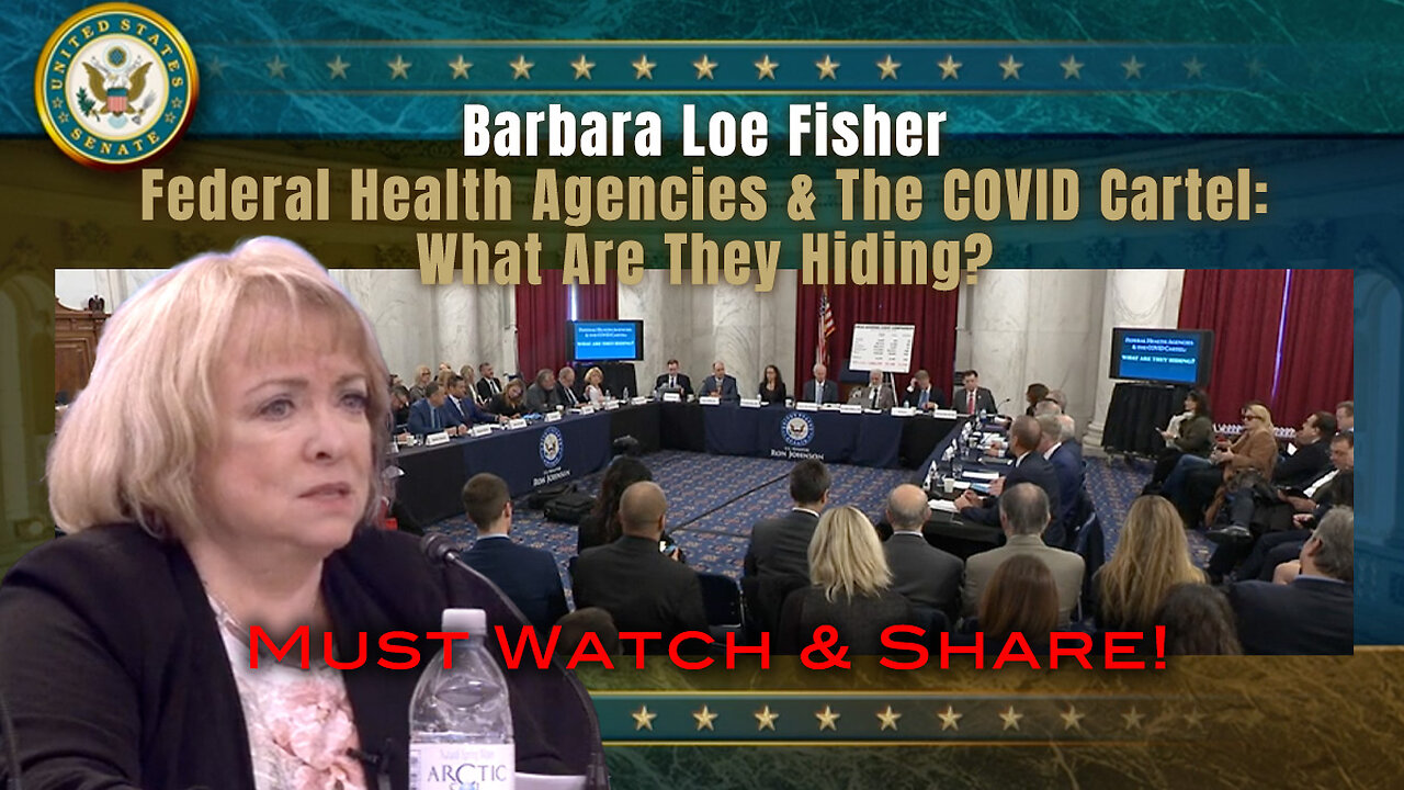 Barbara Loe Fisher - Federal Health Agencies & The COVID Cartel: What Are They Hiding?